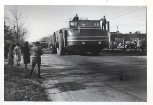 Admiral Byrd's Ill Fated Antarctic Cruiser passes Liberty School, making its way through Springfield for Boston.

admiralbyrd snow vehicle.jpeg